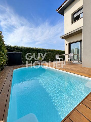 CANOHES, Maison 3 faces, 92 m2, 3 chambres, garage, piscine.