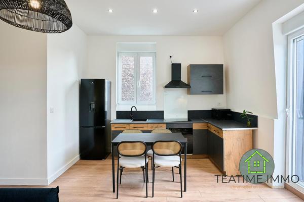 Immeuble de rapport entièrement rénové – 480 m² – 5 logements meublés et entrepôt loué – Rentabilité brute de 9 %