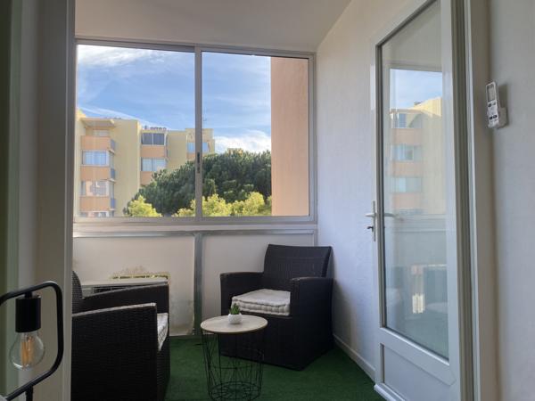 Studio rénové, avec parking, en centre ville et proche mer Le Grau-du-Roi (30240)