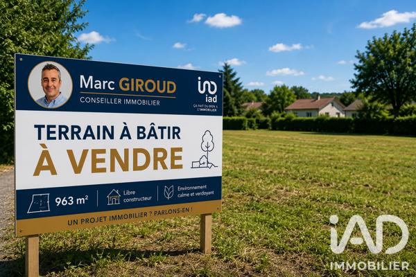 Terrain à vendre 963 m² Lespinasse