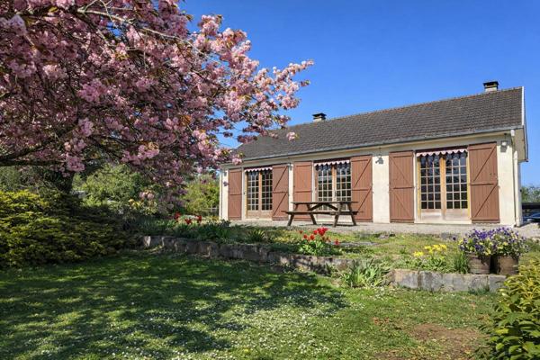 Maison avec dépendance sur 2 hectares - Vie de plain-pied et environnement naturel