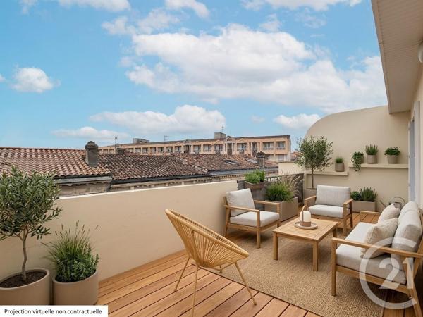 Appartement T3 à vendre  3 pièces - 62 m 2   BORDEAUX  - 33