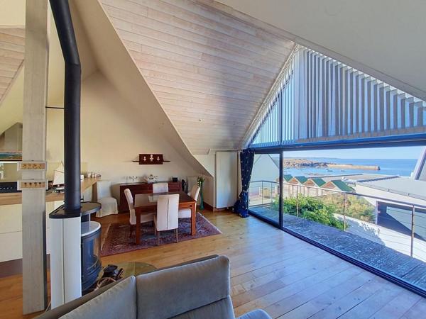 EXCLUSIVITÉ PLOEMEUR : Maison Kerroch avec vue mer