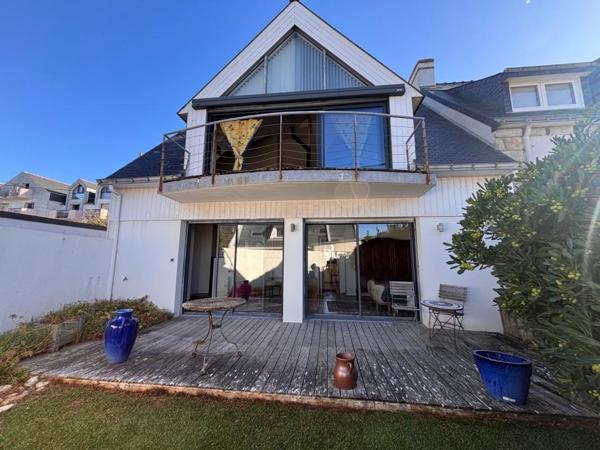 EXCLUSIVITÉ PLOEMEUR : Maison Kerroch avec vue mer