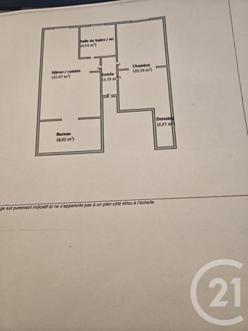 Appartement F3 à vendre  2 pièces - 60,77 m2 SETE - 34