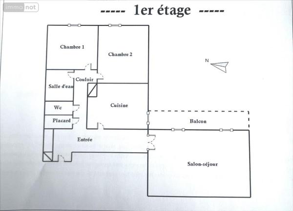 Appartement à vendre à Blois dans le Loir-et-Cher (41000), ref : 41002-1091786