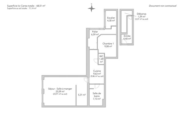 Appartement Paris 16 e - TROCADÉRO