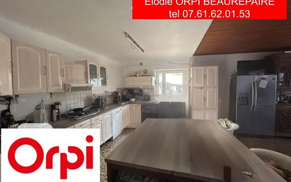 Maison à vendre    7 pièces •  Beaurepaire