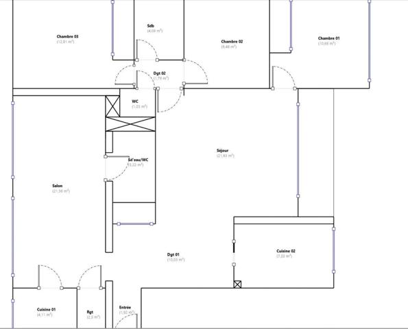 Appartement à vendre 5 pièces GEX (01)