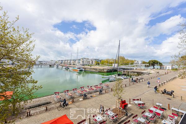 Appartement exclusif avec rooftop, amarré entre les deux ports