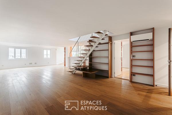 Appartement exclusif avec rooftop, amarré entre les deux ports