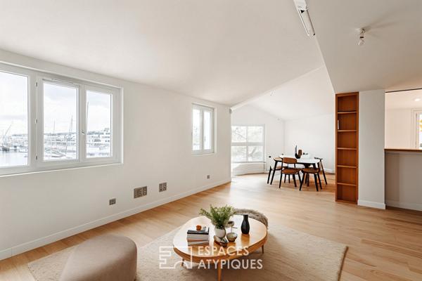 Appartement exclusif avec rooftop, amarré entre les deux ports