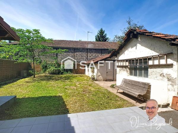 T4 atypique en maison avec jardin et dépendances