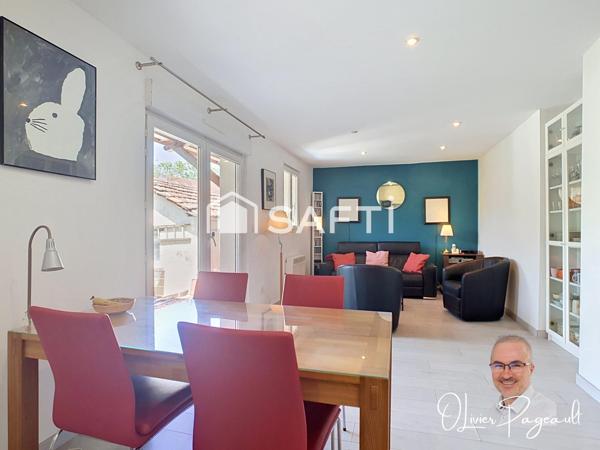 T4 atypique en maison avec jardin et dépendances