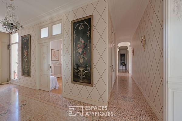 Prestigieux appartement quai de la Fontaine avec terrasse et garage