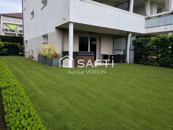 Magnifique appartement T3 vendu meublé avec jacuzzi, proche frontière