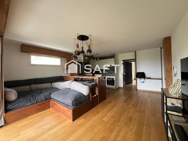Magnifique appartement T3 vendu meublé avec jacuzzi, proche frontière