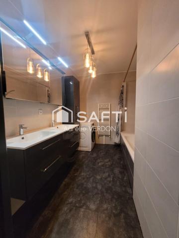 Magnifique appartement T3 vendu meublé avec jacuzzi, proche frontière