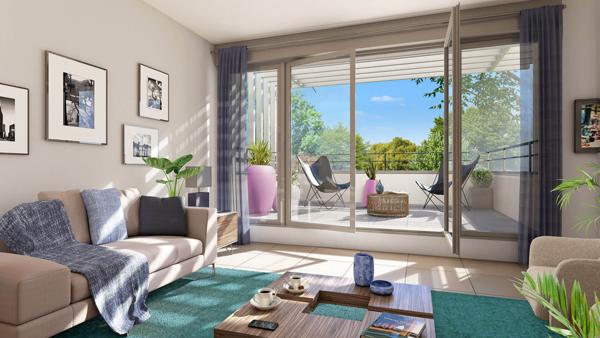 Appartement à vendre |  Gignac-la-Nerthe |  3 pièces | 55 m²