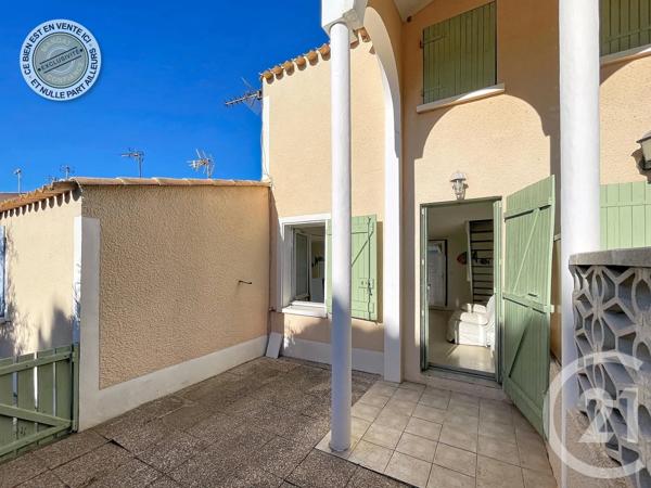 Maison à vendre  3 pièces - 40 m 2   LE BARCARES  - 66