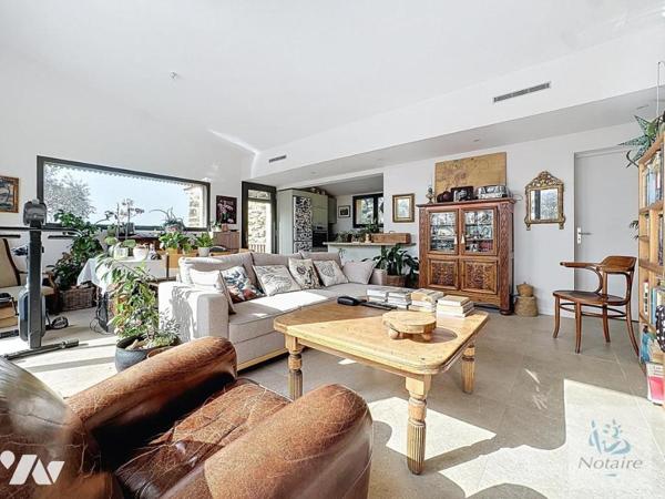 Maison en bois bioclimatique de 66.31 m² + appartement indépendant de 25 m² sur terrain de 1 974 m²