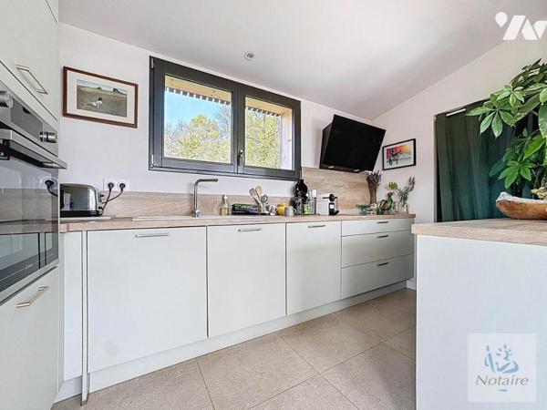 Maison en bois bioclimatique de 66.31 m² + appartement indépendant de 25 m² sur terrain de 1 974 m²