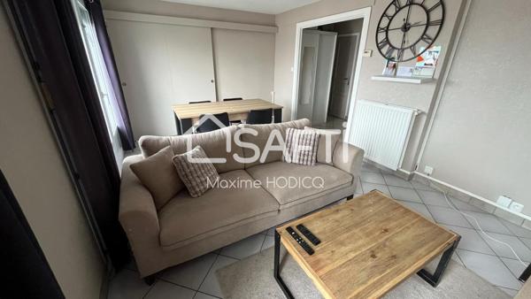 Appartement T3 rénové et lumineux avec vue mer.