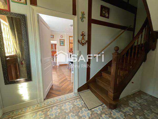 Charmante longère de 1900 avec garage et terrain clos sans vi-à-vis