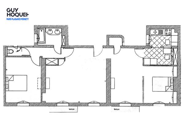 À vendre : Appartement 4 pièces à Paris - Référence V1051