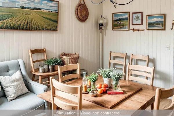 Maison à vendre à Châtres-sur-Cher dans le Loir-et-Cher (41320), ref : 41036/3061