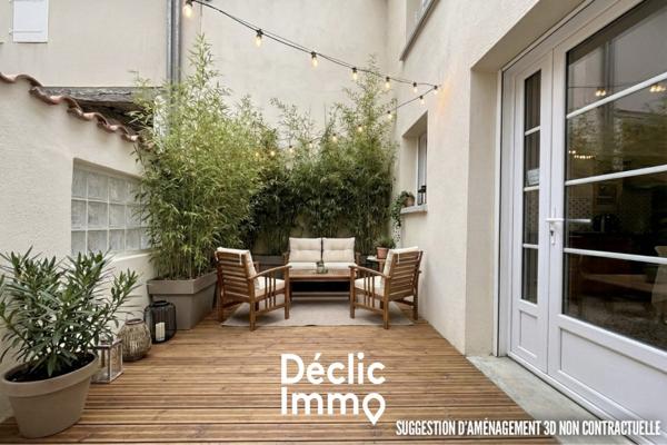 Vente maison de ville Neuville de poitou, 73m² 3 pièces 177 500€ avec garage
