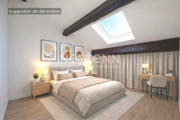 Appartement 3 pièces 2 chambres avec jardin de 35 m² au coeur Centre ville de La Crau