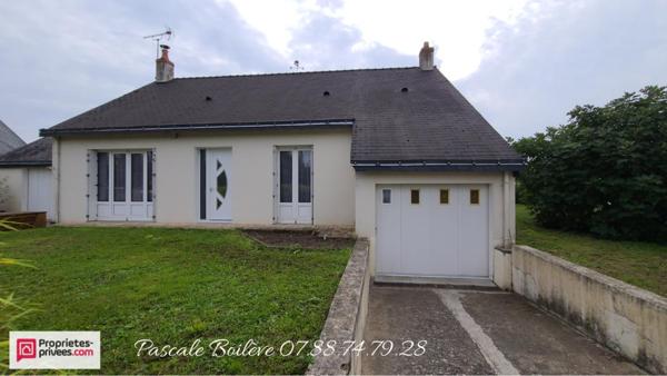 Pavillon 3 chambres avec vie de plain-pied - VERNANTES (49390)