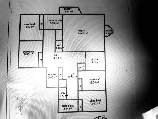 Appartement 5 pièces - 113 m²