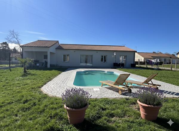 Fontaine-le-Comte (86240) COUP DE CŒUR FONTAINE LE COMTE MAISON 3CHAMBRES-PISCINE-GARAGE