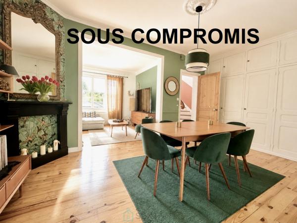 MAGNIFIQUE MAISON AVEC GARAGE DE 55 M2 A 5 MNS DE LA GARE.