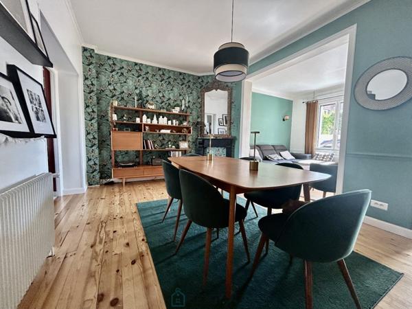 MAGNIFIQUE MAISON AVEC GARAGE DE 55 M2 A 5 MNS DE LA GARE.