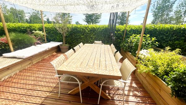 Magnifique appartement 116 m2 - 3 chambres - Jardin privatif