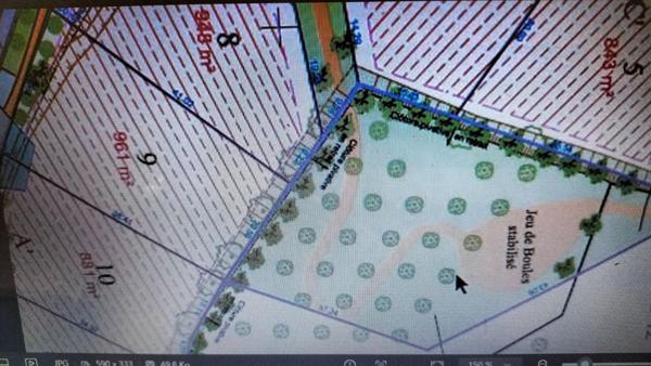 Terrain constructible 1876m² Mauvezin(32120)