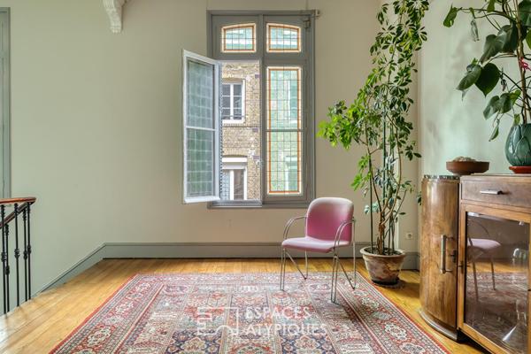 Appartement de charme avec balcon dans une maison de maître