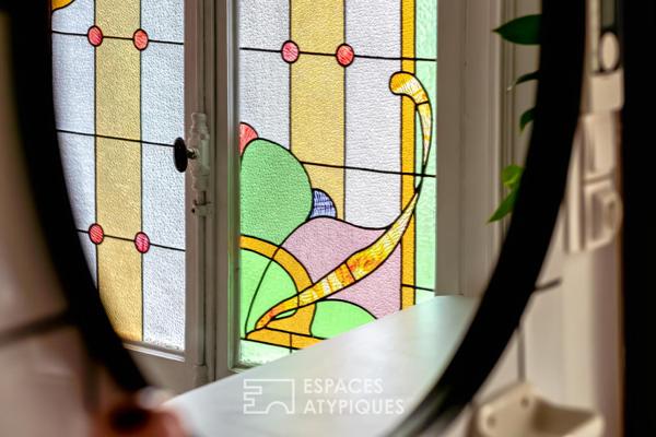 Appartement de charme avec balcon dans une maison de maître