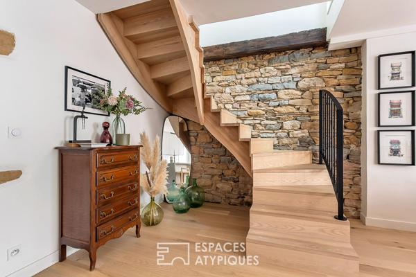 Duplex de charme rénové par architecte