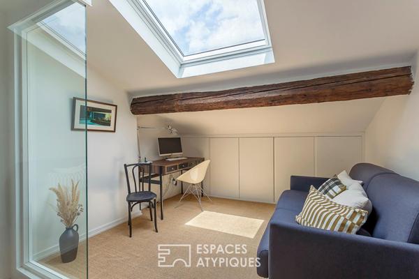 Duplex de charme rénové par architecte