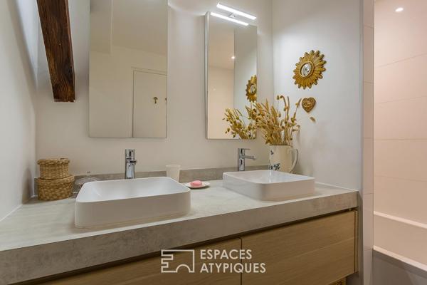 Duplex de charme rénové par architecte