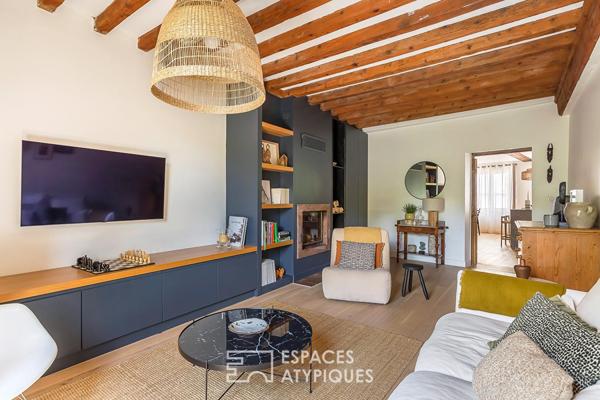 Duplex de charme rénové par architecte