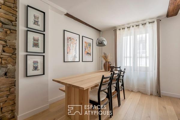 Duplex de charme rénové par architecte