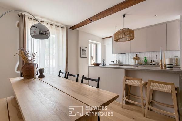 Duplex de charme rénové par architecte