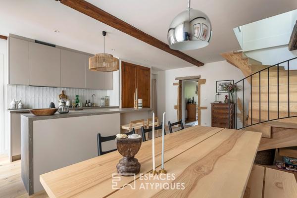 Duplex de charme rénové par architecte
