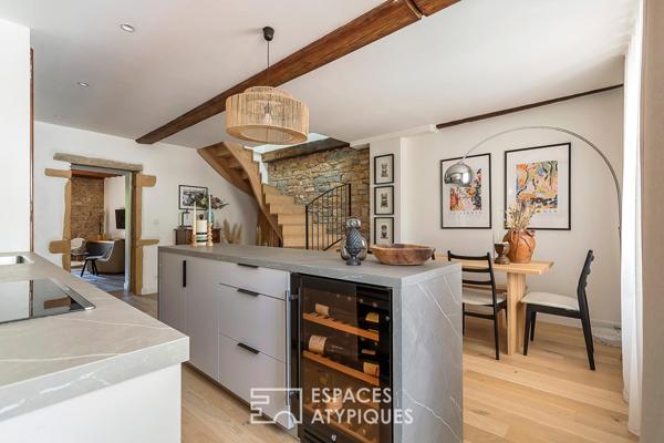 Duplex de charme rénové par architecte