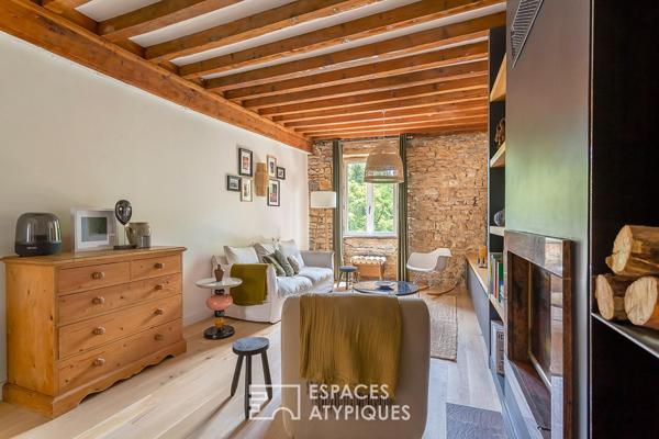 Duplex de charme rénové par architecte